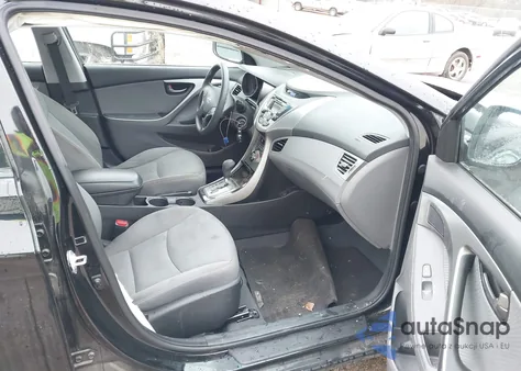 2013 Hyundai Elantra Gls z USA, uszkodzony, nr VIN 5NPDH4AE3DH282624